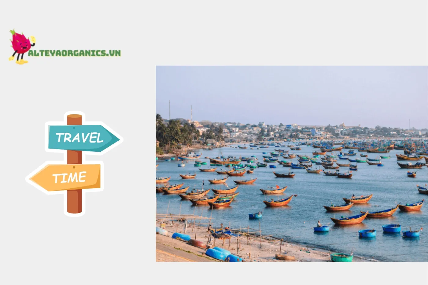 Ngày 3: Làng chài Mũi Né - Bãi đá Ông Địa - Trở về