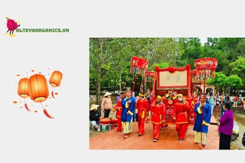 Các nghi lễ tiêu biểu trong lễ hội dinh Thầy Thím