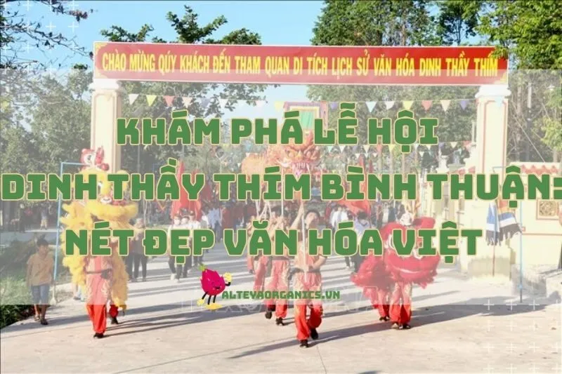 Khám phá lễ hội dinh Thầy Thím Bình Thuận: Nét đẹp văn hóa Việt 2024