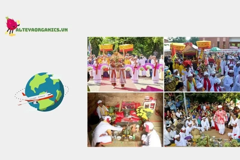 Các nghi thức trong Lễ hội Katê