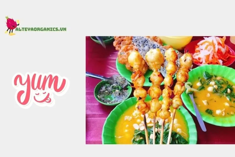 Hương vị đặc trưng của răng mực nướng