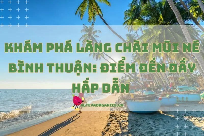 Khám phá làng chài Mũi Né Bình Thuận: Điểm đến đầy hấp dẫn 2025