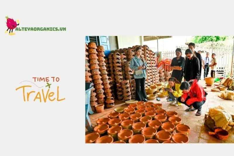 Trải nghiệm thú vị tại làng gốm Bình Đức